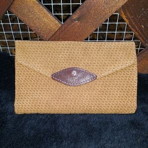 Vintage Westport Suede Wallet